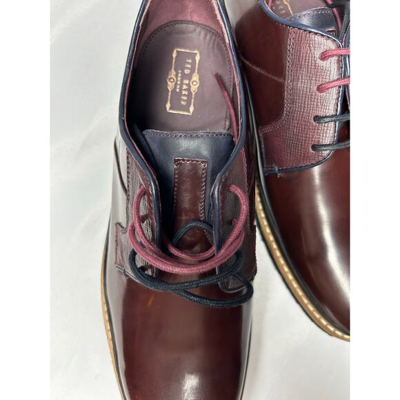 Ted Baker Oktibr Hi Shine Derby
 Dress Shoes NEW Mens size 44/11 main image 5